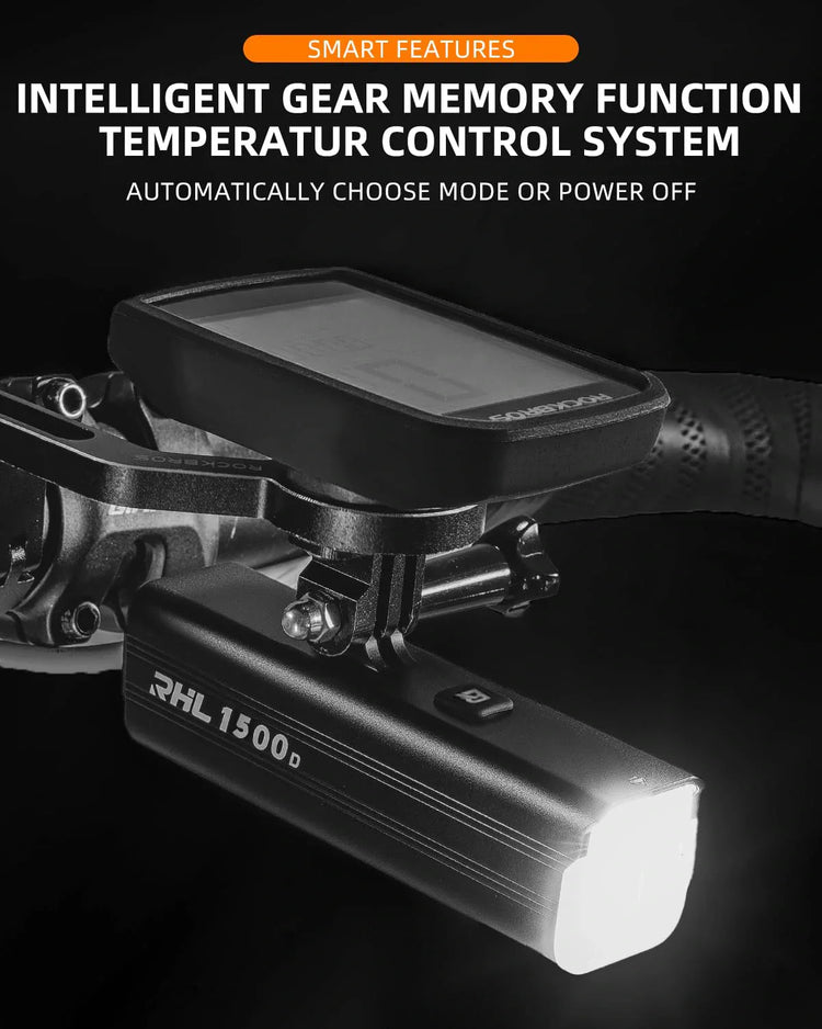 RHL 1000LM Bike Light Basic version - Arvada Triathlon Company