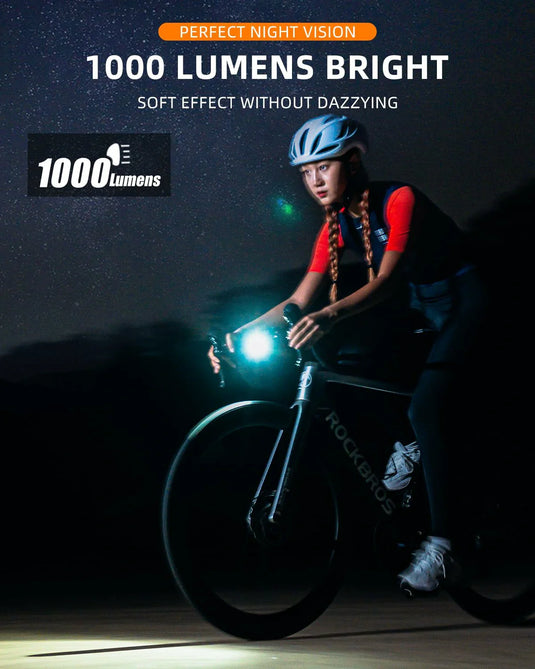 RHL 1000LM Bike Light Basic version - Arvada Triathlon Company