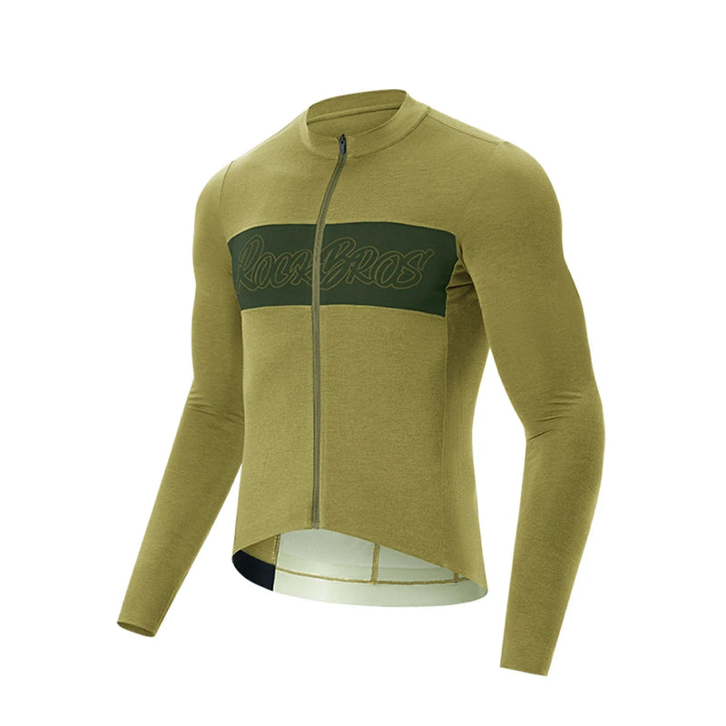 Load image into Gallery viewer, Men‘s Tencel Wool Cycling Jersey Breathable - Arvada Triathlon Company
