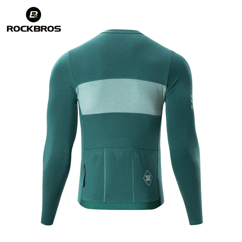 Load image into Gallery viewer, Men‘s Tencel Wool Cycling Jersey Breathable - Arvada Triathlon Company
