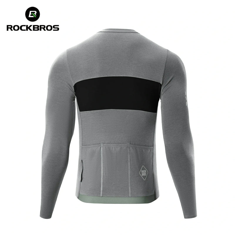 Load image into Gallery viewer, Men‘s Tencel Wool Cycling Jersey Breathable - Arvada Triathlon Company
