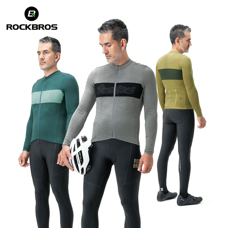 Load image into Gallery viewer, Men‘s Tencel Wool Cycling Jersey Breathable - Arvada Triathlon Company
