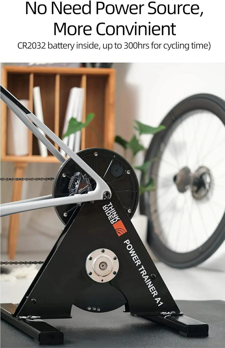 ThinkRider A1 Bike Trainer 11-Speed Cassette ANT+  Bluetooth Simulates 3% Slope - Arvada Triathlon Company