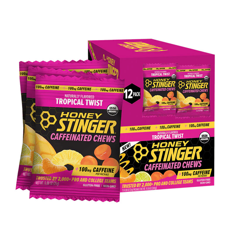 Load image into Gallery viewer, Honey Stinger Caffeinated Chews, Stingerita Lime

