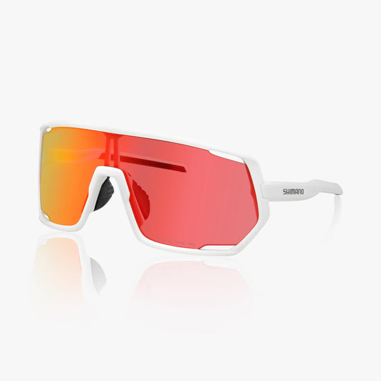 Shimano TECHNIUM 2, MATTE WHITE FRAME, WITH RIDESCAPE ROAD LENS AND CLEAR SPARE - Arvada Triathlon Company