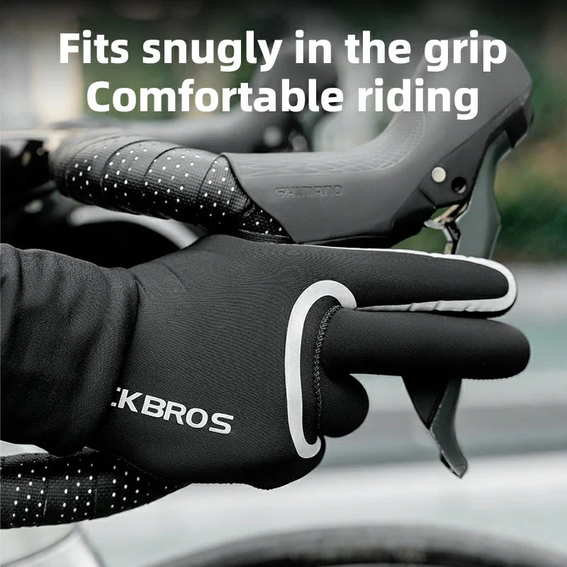 Load image into Gallery viewer, Winter Riding Gloves Water Repellent Full-Palm Silicone - Arvada Triathlon Company
