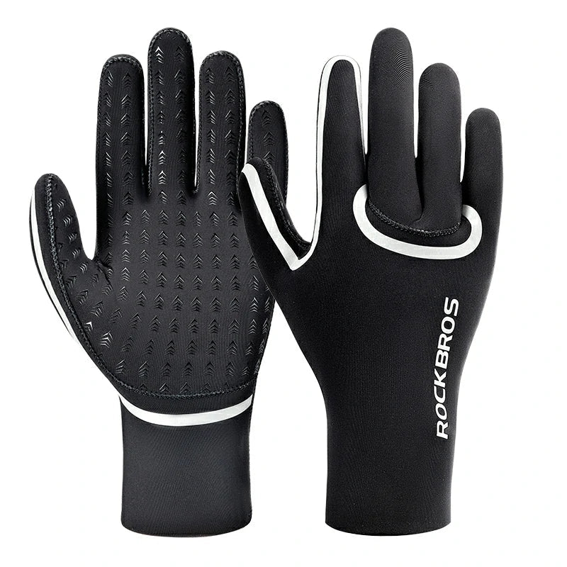 Load image into Gallery viewer, Winter Riding Gloves Water Repellent Full-Palm Silicone - Arvada Triathlon Company
