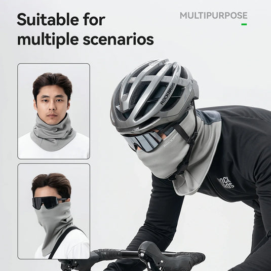 Winter Fleece Balaclava Helmet Liner for 15°F-50°F - Arvada Triathlon Company