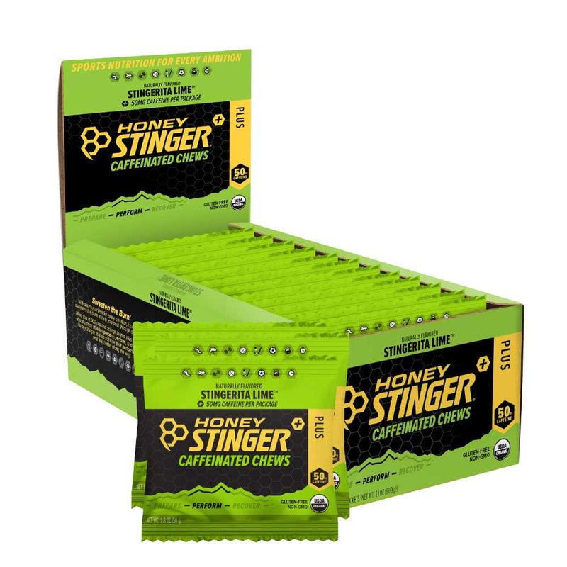 Load image into Gallery viewer, Honey Stinger Caffeinated Chews, Stingerita Lime - The Tri Source

