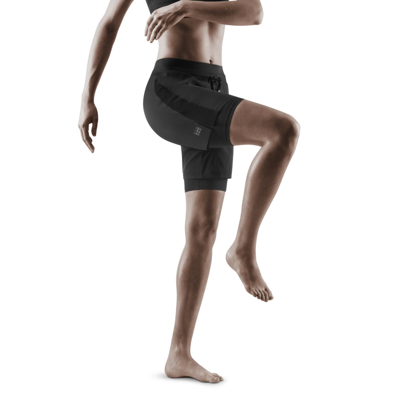 Load image into Gallery viewer, CEP Training 2-in-1 Shorts, Women - Arvada Triathlon Company
