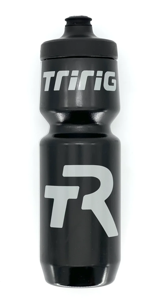 TR Black Water Bottle 26oz - Arvada Triathlon Company