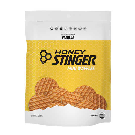 Honey Stinger Mini Waffles Pack, Vanilla - The Tri Source