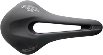 Selle San Marco Shortfit Open-Fit Sport Saddle v2.0, Manganese, Black, Narrow - The Tri Source