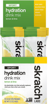 Skratch Labs Sport Hydration Drink Mix, Lemons and Limes, Singles - The Tri Source