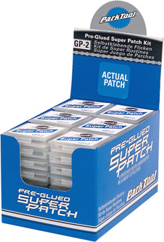 Park Tool Glueless Patch Kit: Display Box with 48 Individual Kits - The Tri Source