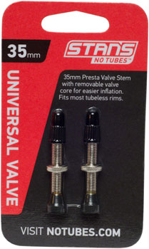 Stan's NoTubes Brass Valve Stems, 35mm, Pair - The Tri Source