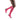 a woman in a pink dress on a skateboard 