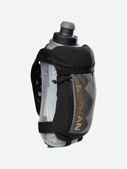 Nathan QuickSqueeze 18oz Insulated Handheld Black/Gold