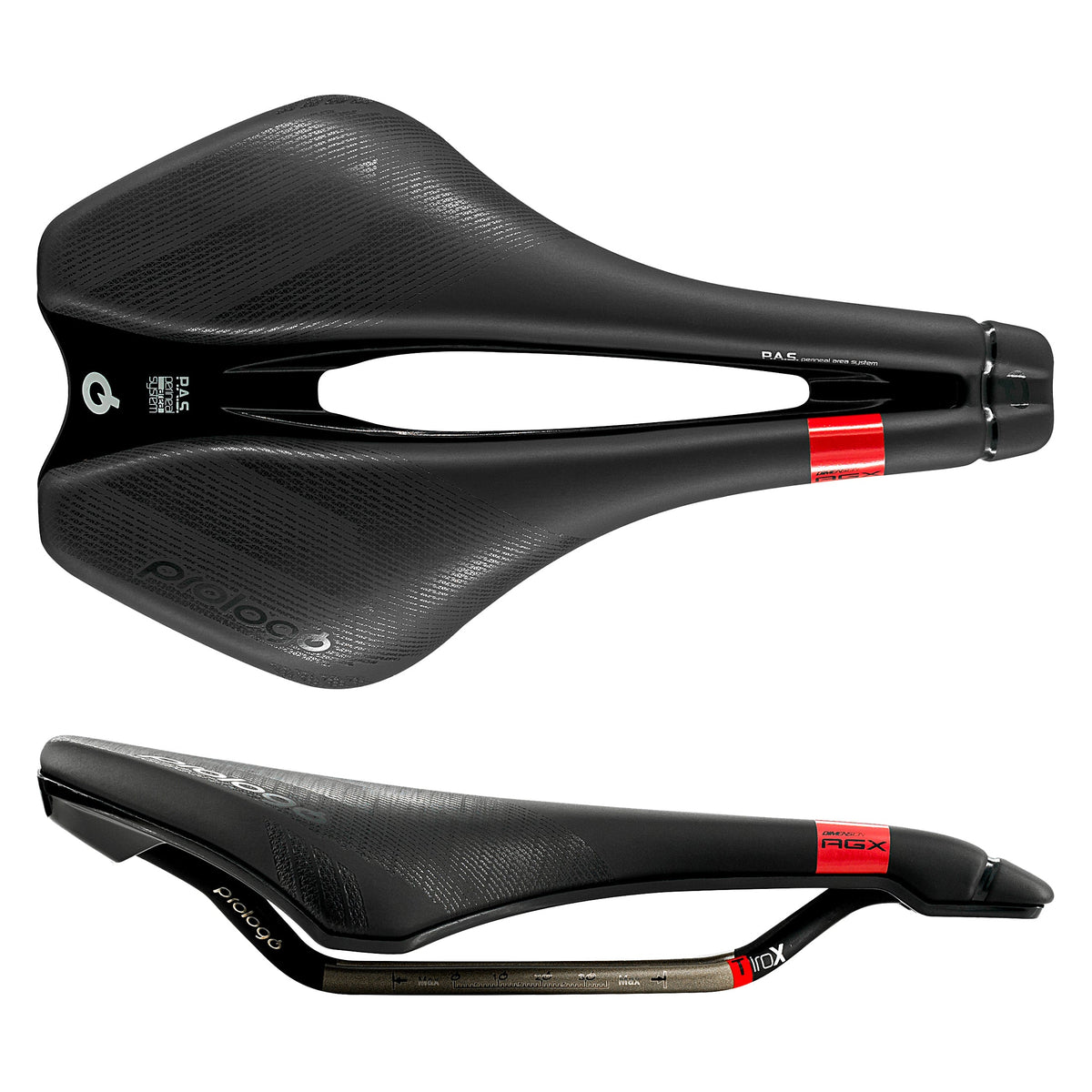 Prologo Dimension AGX Tirox 143 Hard Black - Arvada Triathlon Company