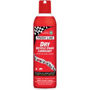 Finish Line Dry Bike Chain Lube, 17oz, Aerosol - The Tri Source