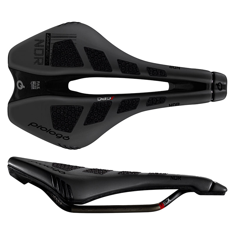 Prologo Dimension NDR CPC Tirox 143, Anthracite/Black - Arvada Triathlon Company